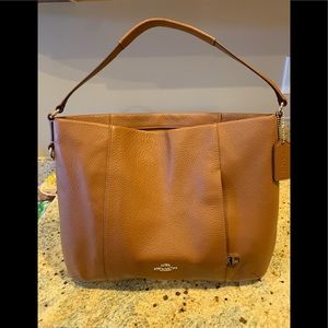 Authentic Coach Chestnut/ Brown Leather Bag